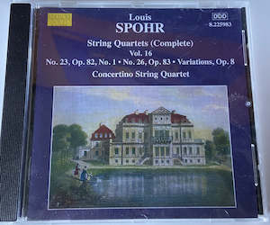 SPOHR, L : String Quartets (Complete), Vol. 16 - Nos. 23 and 26