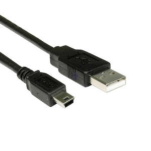 Cable USB to USB 5 pin Mini
