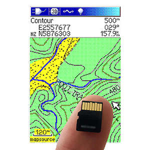 Gps Mapping Software: Freshmap Topo Maps for Garmin GPS On Micro SD Card - All Of NZ