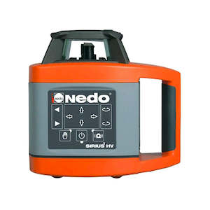 Rotating Laser Levels: Nedo Sirius 1 HV - Red Beam Rotating Interior/Exterior Laser Level - Basic Kit