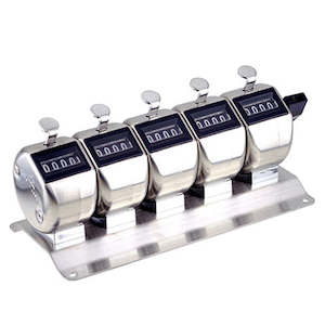 Miscellaneous: Inline Block Row of 5 Tally Counters - Best quality available