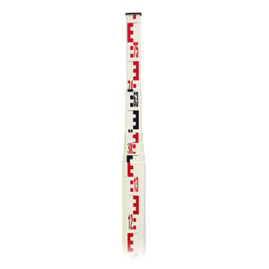 Staves: Tramco Economy 7.6m Fibreglass E-Face Level Staff