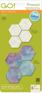 GO English Paper Piecing Hexagon – 1″ Finished Sides