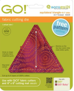 Products: GO Equilateral Triangle – 4.25″ Finished Sides