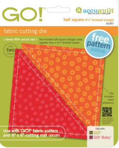 Products: GO Half Square – 4.5″ Finished Triangle