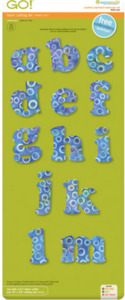 GO Carefree Alphabet Set – Lowercase (2 die set)