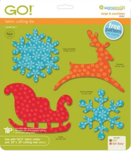 GO Sleigh & Snowflakes