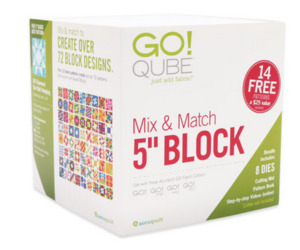Products: GO Qube Mix & Mach 5″ Block