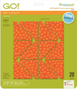 Products: GO Half Square – 2″ Finished Triangle
