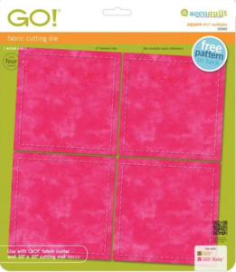 GO Geometric Dies: GO Square – 4″ Finished