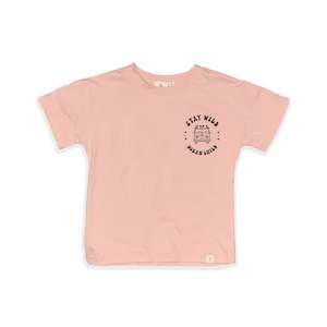Tee Shirts: OCEAN CHILD T-SHIRT - ROSE