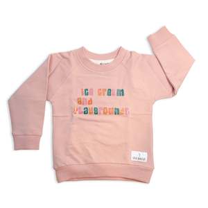 Winter 2022: PLAYGROUND CREW JUMPER - PINK