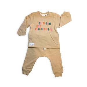 PLAYGROUND BABY TRACKSUIT - MUSTARD
