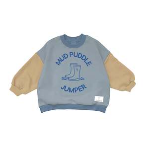 SWEATSHIRTS - MUD PUDDLE JUMPER - BLUE