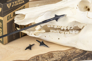 Products: Terra Firma Gladius 3 blade single bevel one piece broadhead StickShooterSupplies