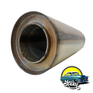 Products: 2.5″ Stainless Round Muffler Sticky Flanges