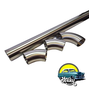 Products: 3″ Stainless Snorkel Kit – 1m Sticky Flanges