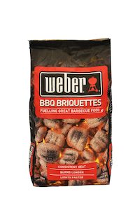 Products: Weber 10kg Briquette - Stihl Wanganui