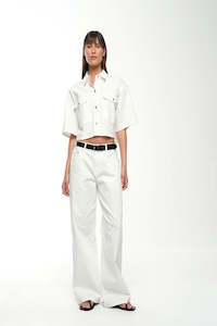 Jak Mooki: Lola Shirt/Off White