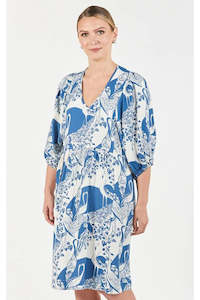 Obi Black: Flock Shift Dress /Flock of Madness