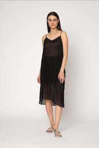 Two By Two: Gladys Slip Dress /Black