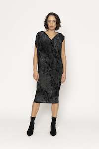 Blacklist: Cedar Dress / Glitch Print