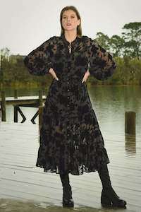 Curate By Trelise Cooper: Never Say Tie Dress / Black
