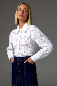 Zoe Kratzman: Winsome Top / Porcelain