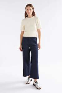 Luft Knit Top / White