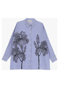 Dixie: Camicia Shirt /Blu