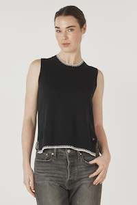 Zacket Plover: Essential Two Tone Vest / Black