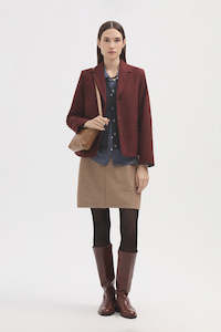 Nice Things: 015 Skirt / Houndstooth