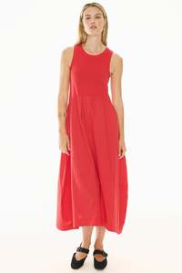 Clothing: Belle Tank Dress / Red