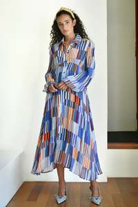 State of Bliss Dress / Blue