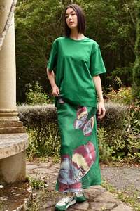 Bias About You Skirt / Green