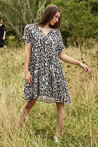 All Dressed Up Dress / Leopard