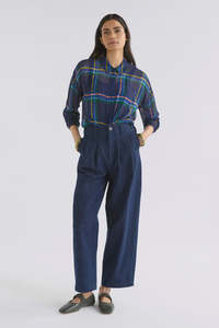 Eir Sheer Shirt / Elba Check