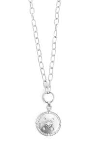 Jewellery: Short chain with large pendant, Astro S