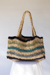 Elle Grande Tote / Tide Stripe