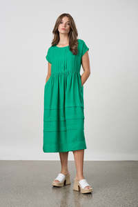 Madley Sweetly: Parallel Dress / Emerald