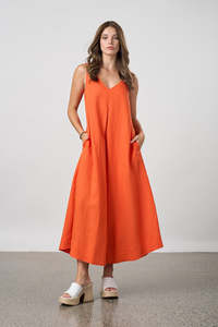 Madley Sweetly: Eclipse Maxi Dress / Mandarin