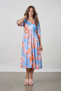 Madley Sweetly: Solarize Dress / Sky Multi