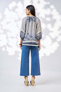 Loobies Story: Xanthe Top / Indigo Multi