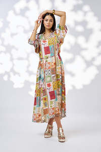 Vana Midi Dress / Multi