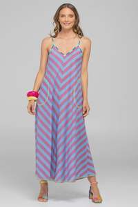 Boom Shankar: Shimmi Jumpsuit / Capri Blue