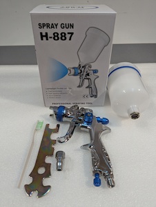 Products: Spray gun H-887 (Gravity feed) – 1.7mm tip