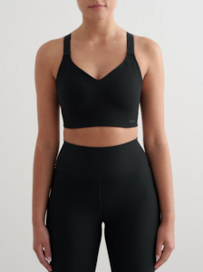 Ribbed Performance Support Bra