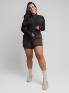 Taylor Sport: Mellow Bike Short in Coffee Bean