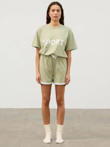 Organic Cotton Blend Sport Short