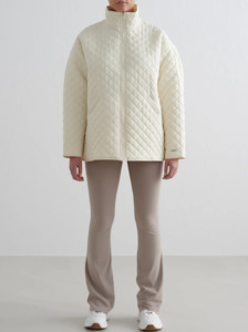 Aimn Sale: Oversized Quilted Jacket